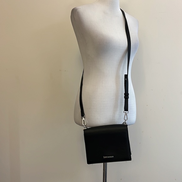 Enzo Angiolini Bags Enzo Angiolini Black Faux Leather Cross Body